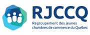 Logo RJCCQ Regroupement des jeunes chambres de commerce du Québec